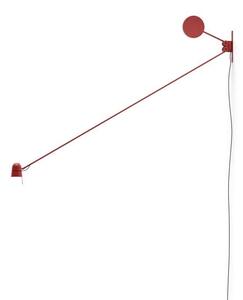 Luceplan - Counterbalance Fali Lámpa Red - Lampemesteren
