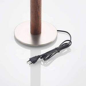 Lucande - Lakira Asztali Lámpa M White/Wood - Lampemesteren