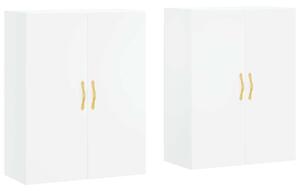 VidaXL 2 db fehér fali szekrény 69,5 x 34 x 90 cm