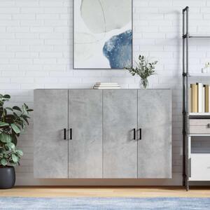 VidaXL 2 db betonszürke faliszekrény 69, x 34 x 90 cm