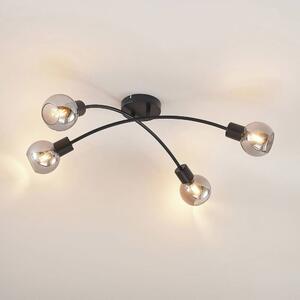 Lindby - Lioma 4 Mennyezeti Lámpa BlackLindby - Lampemesteren