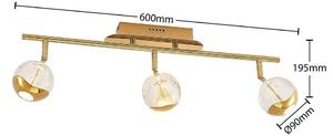 Lucande - Kilio 3 Mennyezeti Lámpa GoldLucande - Lampemesteren