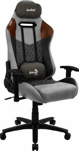 AeroCool Duke Gamer Szék - Szürke/Fekete/Barna