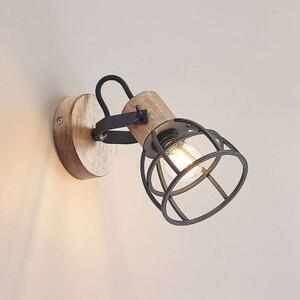 Lindby - Flintos Mennyezeti Lámpa Wood/Black - Lampemesteren