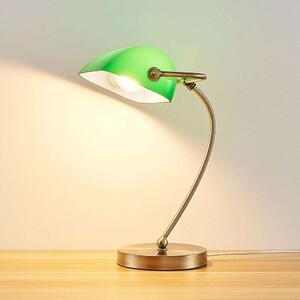 Lindby - Selea Asztali Lámpa Glossy Green/BrassLindby - Lampemesteren