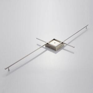 Lucande - Keki LED Mennyezeti Lámpa w/Remote Control Silver - Lampemesteren