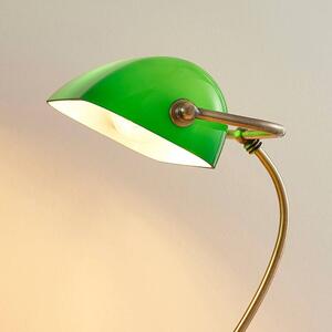 Lindby - Selea Asztali Lámpa Glossy Green/BrassLindby - Lampemesteren