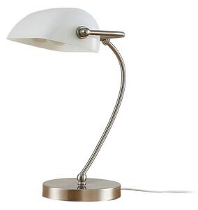 Lindby - Selea Asztali Lámpa White/Satin NickelLindby - Lampemesteren