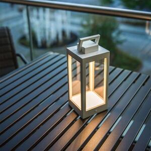 Light-Point - Lantern T1 Kültéri Asztali Lámpa 2700K LED White - Lampemesteren