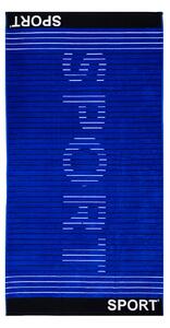 SPORT Strandtörölköző sötétkék 165x90cm