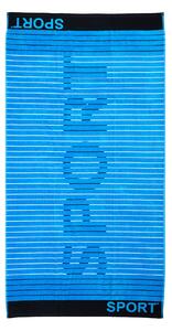 SPORT Strandtörölköző kék 165x90cm