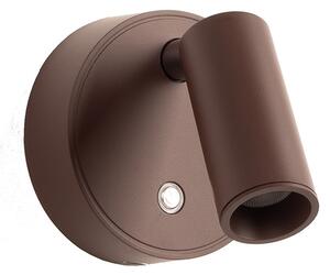 King Home SHP PICKET fali lámpa acél barna LED