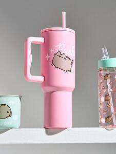 Sinsay - Hőszigetelt bögre fogantyúval és szívószállal Pusheen the Cat - többszínű