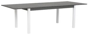 Bővíthető kerti étkezőasztal PANCOLE 168/248 cm 100 cm Fém Szürke