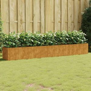 VidaXL Corten Acél Magaságyás - 280x40x40 cm