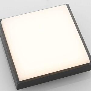 Lucande - Amra LED Square Kültéri Mennyezeti Lámpa 17,5 Dark Grey - Lampemesteren
