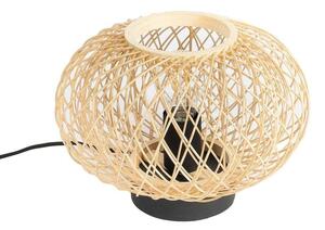 Lindby - Solvira Asztali Lámpa Bamboo/BlackLindby - Lampemesteren