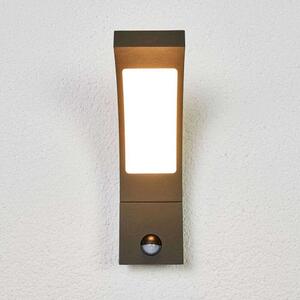 Lucande - Juvia LED Kültéri Fali Lámpa Érzékelővel Graphite - Lampemesteren