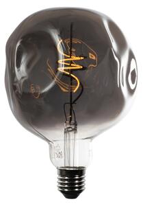 E27 dimmelhető LED izzó spirál filament G125 tükör ezüst 4W 75 lm 1800K