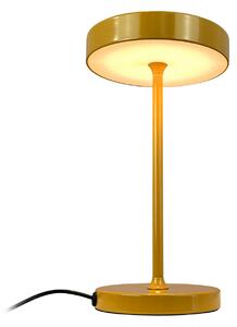 Asztali lámpa Dyberg Larsen, Starlight, dimmable, Sárga, Nappali, Fém, Dizájn