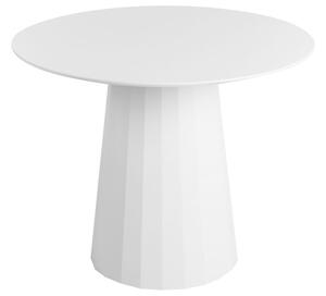 Étkezőasztal PLATO Fehér 100 cm 100 cm Fém