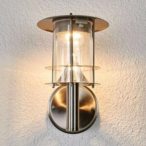 Lindby - Sumaya LED Napelem Fali Lámpa Stainless Steel/ClearLindby - Lampemesteren