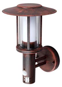 Lindby - Pavlos LED Kültéri Fali Lámpa w/Sensor RustLindby - Lampemesteren