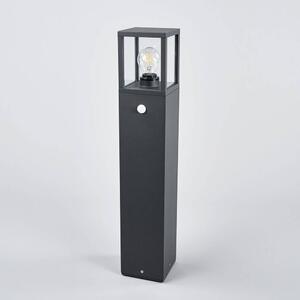 Lucande - Klemens Short Kültéri Kerti Lámpa IP54 Érzékelővel Graphite - Lampemesteren