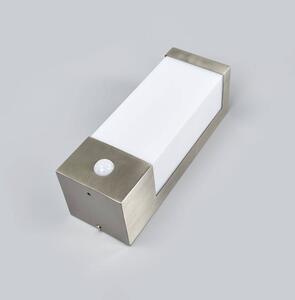 Lindby - Severina LED Kültéri Fali Lámpa w/Sensor Stainless Steel/WhiteLindby - Lampemesteren
