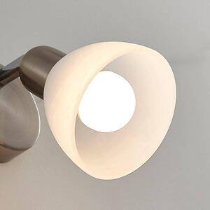 Lindby - Paulina LED Fali Lámpa Satin Nickel/WhiteLindby - Lampemesteren