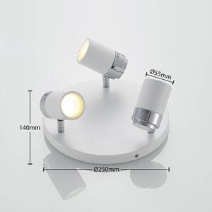 Lindby - Kardo 3 Mennyezeti Lámpa White/ChromeLindby - Lampemesteren