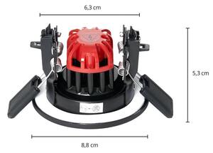 Arcchio - Cyrian LED Beépíthető Spotlámpák IP65 BlackArcchio - Lampemesteren