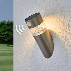 Lindby - Kalypso LED Kültéri Fali Lámpa w/Sensor Stainless SteelLindby - Lampemesteren