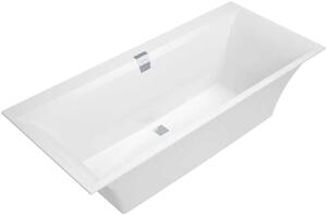 Squaro Edge 12 Quaryl Fürdőkád - 170x75 cm, Fehér