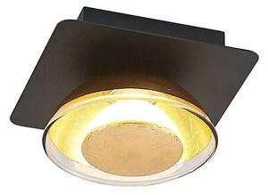 Lindby - Erin Square Mennyezeti Lámpa Black/Gold - Lampemesteren