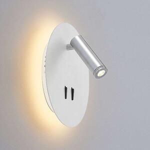 Lucande - Kimo LED RoundFali Lámpa WhiteLucande - Lampemesteren
