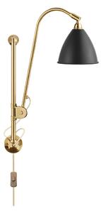 GUBI - Bestlite BL5 Fali Lámpa ø16 Brass/Black - Lampemesteren