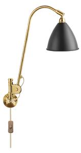 GUBI - Bestlite BL6 Fali Lámpa ø16 Brass/Black - Lampemesteren