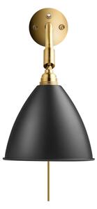 GUBI - Bestlite BL7 Fali Lámpa ø16 Brass/Black - Lampemesteren