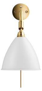 GUBI - Bestlite BL7 Fali Lámpa ø16 Brass/Matte White - Lampemesteren
