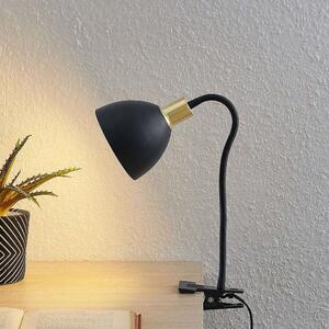 Lindby - Genora Clip Lámpa Black - Lampemesteren
