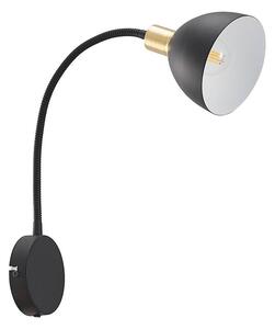 Lindby - Genora Fali Lámpa m/Ledning Black - Lampemesteren
