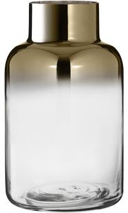 Uma kézzel fúvott aranyszínű üveg váza, magasság 27 cm - Westwing Collection