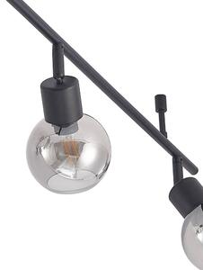 Lindby - Eridia 6 Mennyezeti Lámpa Black/Wood - Lampemesteren