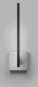 Light-Point - Inlay W2 Linear Fali Lámpa Matt Black/Satin Silver - Lampemesteren