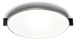 Light-Point - Inlay Round C3 Mennyezeti Lámpa Matt Black/Satin Silver - Lampemesteren