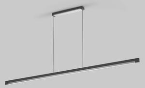 Light-Point - Inlay S1900 Linear Függőlámpa Matt Black/Satin Silver - Lampemesteren