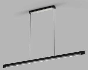Light-Point - Inlay S1400 Linear Függőlámpa Matt Black/Satin Silver - Lampemesteren