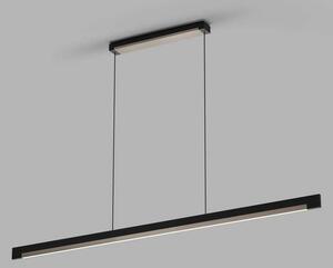 Light-Point - Inlay S1400 Linear Függőlámpa Matt Black/Satin Gold - Lampemesteren