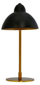 DybergLarsen - Futura Asztali Lámpa Small Black/Brass - Lampemesteren
